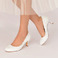 Scarpe da sposa in pizzo sandali con tacco alto bianchi scarpe da banchetto scarpe da sposa - Pagina 2