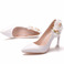 9CM scarpe singole dance party sposa scarpe da damigella scarpe da banchetto - Pagina 4