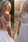 Abito da sposa Piccola t Non Specificato Formale Pizzo francese Shiena Sheer - Pagina 2