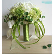 Verde e bianco match ball Seta crisantemo sposa azienda fiori
