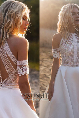 Abito da sposa Piccola t Non Specificato Formale Pizzo francese Shiena Sheer - Pagina 2